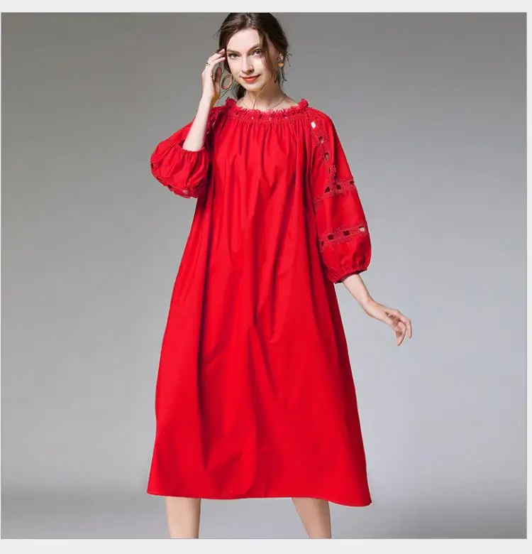 

Удобное платье большого размера