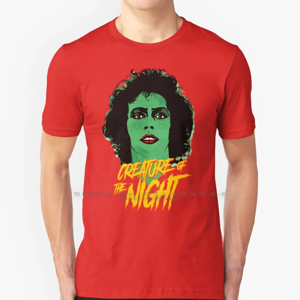 The Horror Picture Show-Creature Of The Night 100% Cotton T Shirt Trhps The Horror Picture Show Cinema Films Brad And Janet