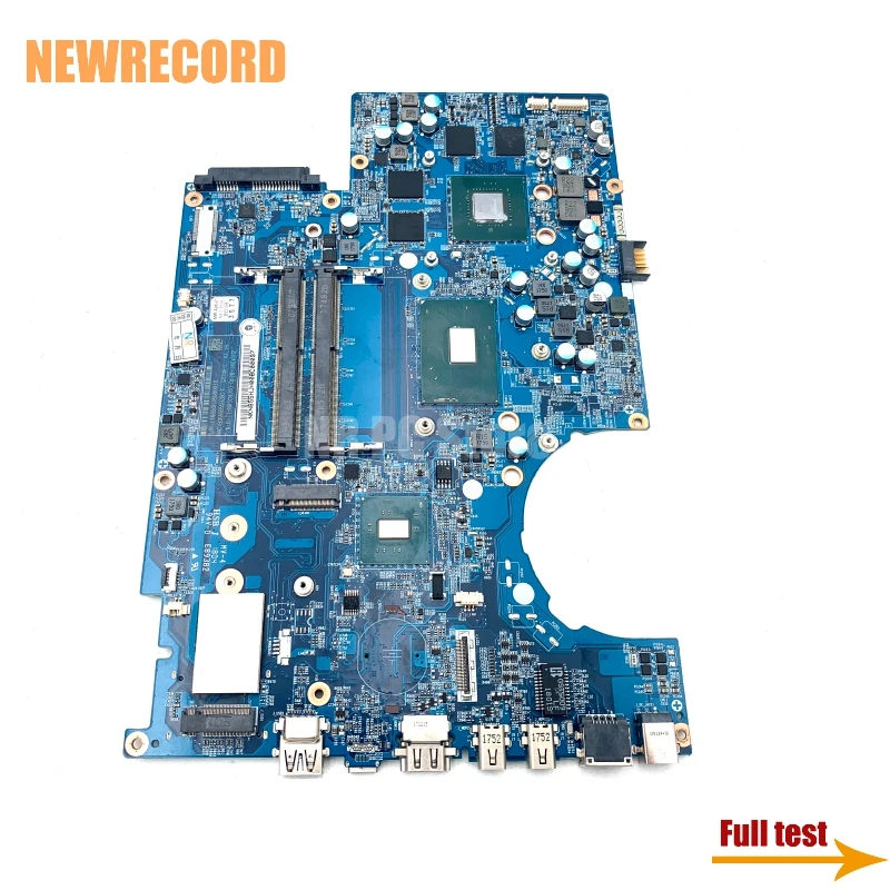 Imagem -03 - para Clevo N855hj Laptop Motherboard 671-n85h0-d02b N850hjmb0d I7-7700hq Cpu Gtx1050 Gpu Placa Principal Teste Completo