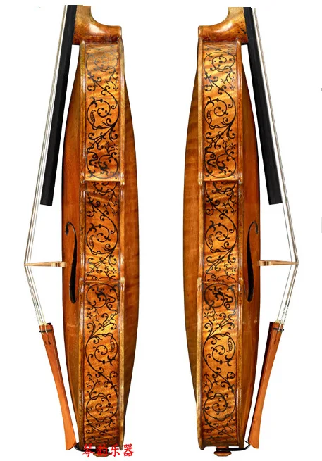 Copy Antonio Stradivari 1716 violin Shell inlay handwork violin 4/4 100% Retro matte Top Oil Varnish Professional voice violin
