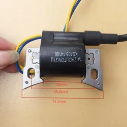 Paquete de bobina de encendido de alta presión, piezas de motor de gasolina, KIPOR IG2000 IG2600 KGE2000TI KG158, KG105-14100