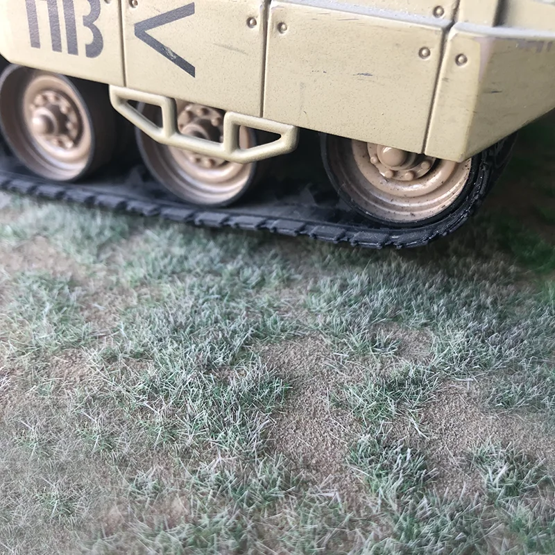 100G 3mm Blended Season Grass Static Grass for scale train railway layout miniature model materials static flocking fibers