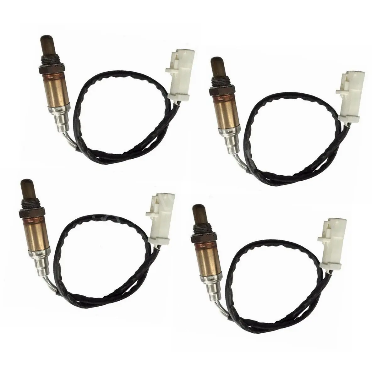 4pcs Upstream+Downstream O2 Oxygen Sensor  11171843 15717 For 2005-2011 Ford Taurus Explorer Crown Victoria & Mercury Mariner