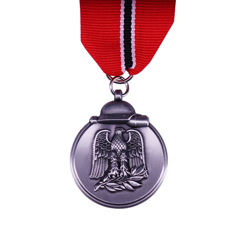 Winter Battle in the East Medal 1941/42 With A Long Ribbon German Military Award During the Second World War