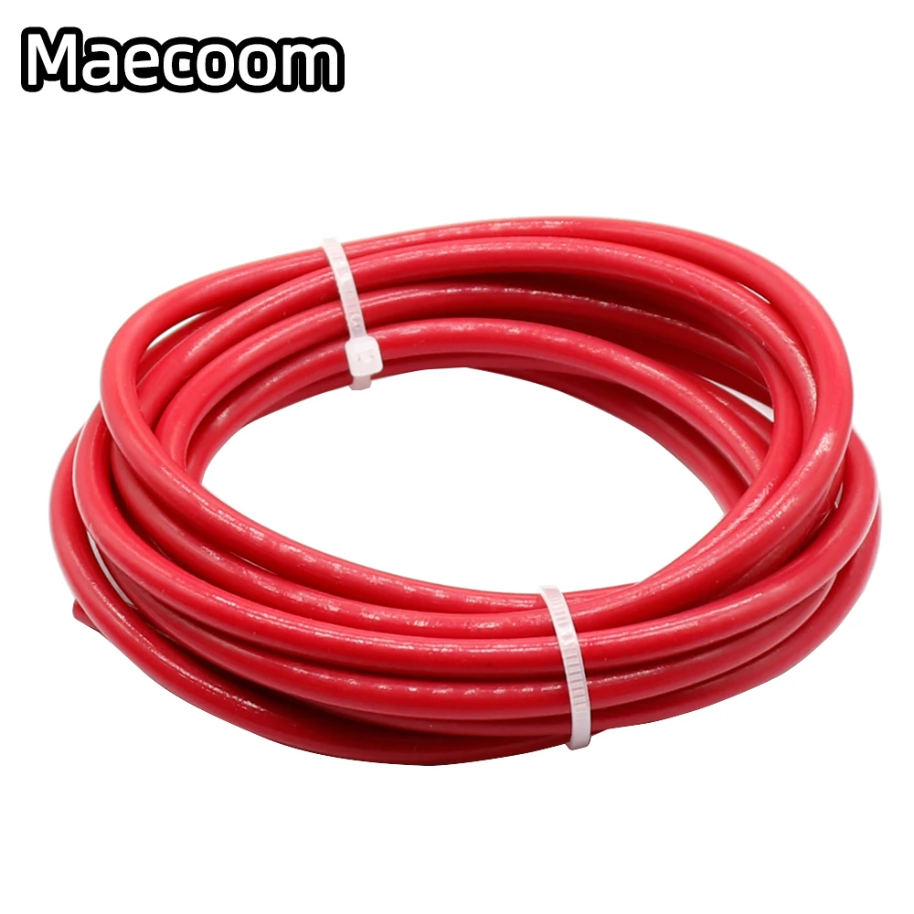 1/2/5/10Meter 2x4mm ID 2mm OD 4mm PTFE Tube for 3D Printer Parts Pipe Bowden J-head 1.75mm Filament Guide Tube Ender3 v2 CR10