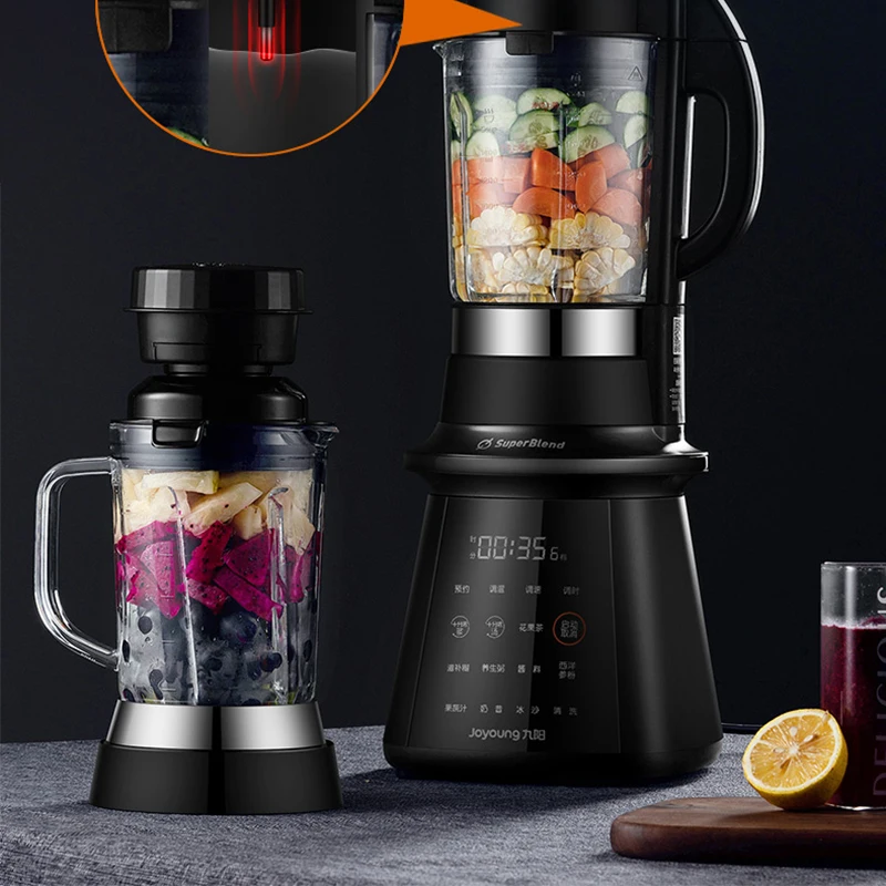 Vacuum wall breaking cooking machine  household heating automatic multifunctional small juicer food mixer