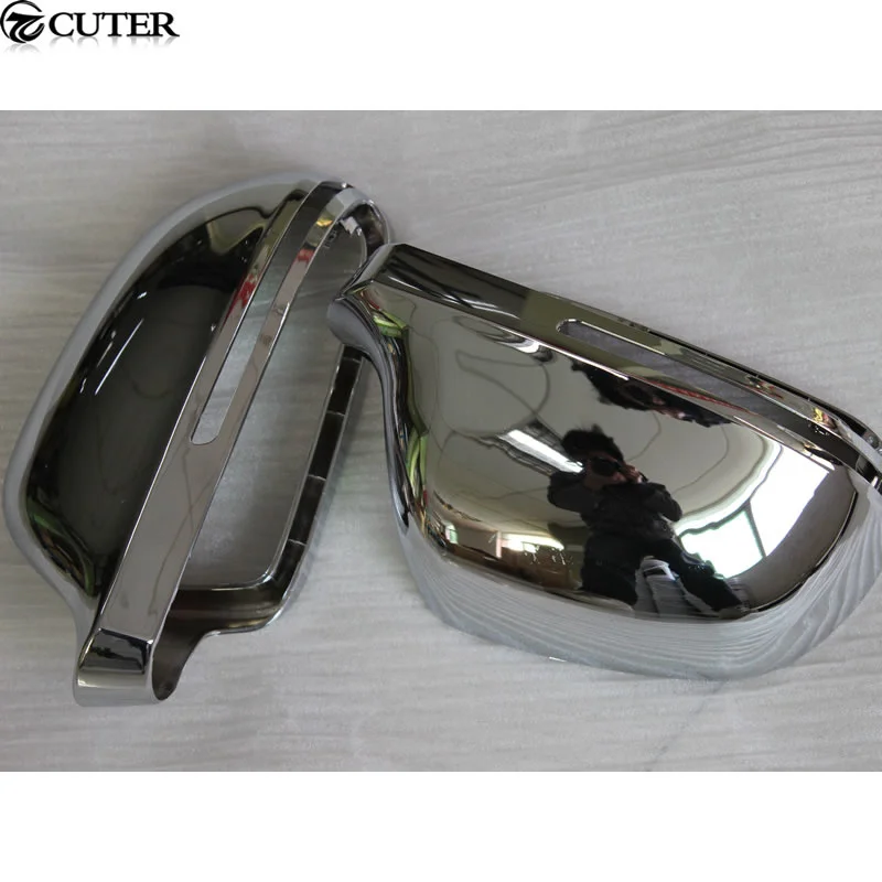 A4 B8 Plating Car Styling Side Mirror Cover Mask for Audi A4 B8 Electroplate 09-12