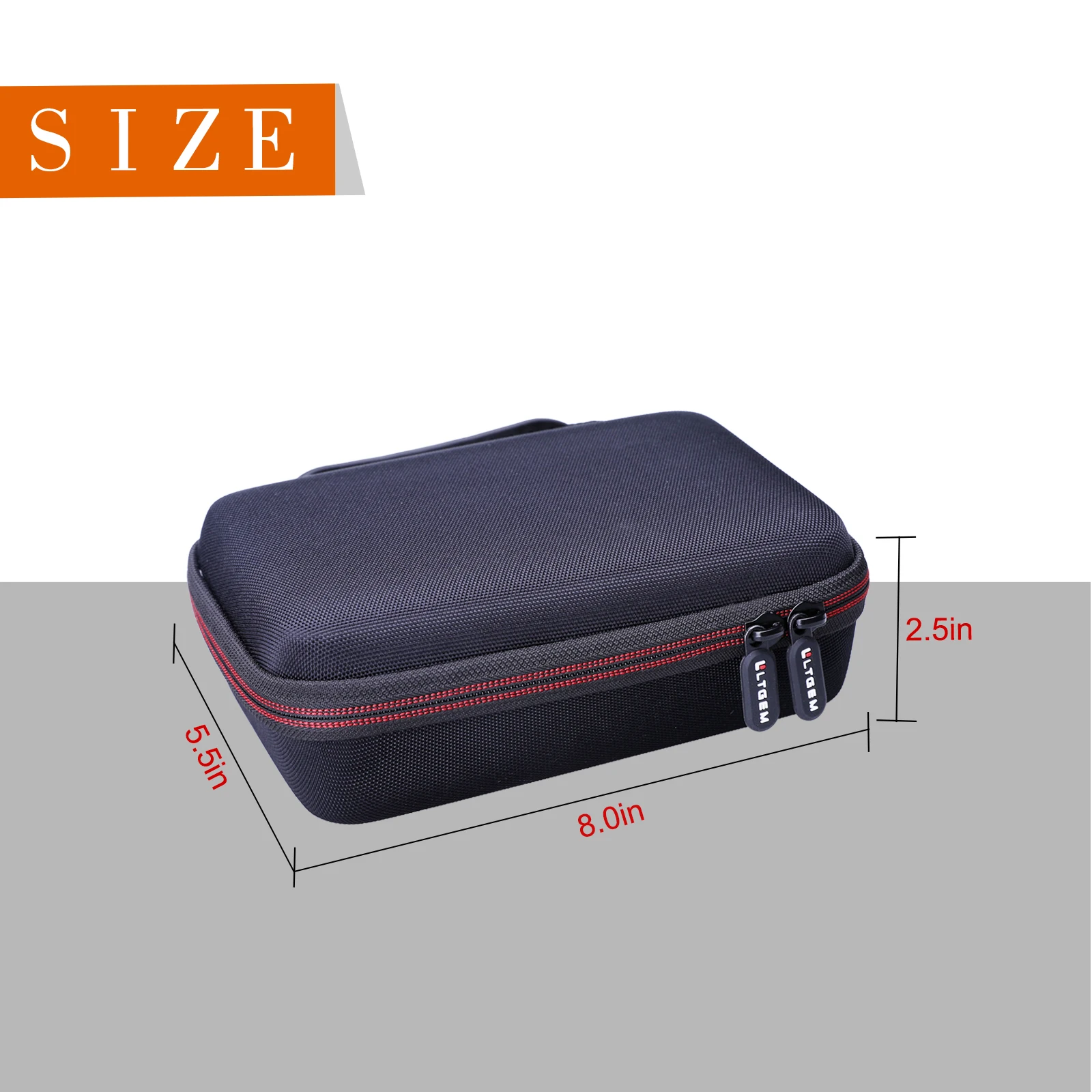 LTGEM Funda rígida de EVA para estilofono, bolsillo Retro, Synth