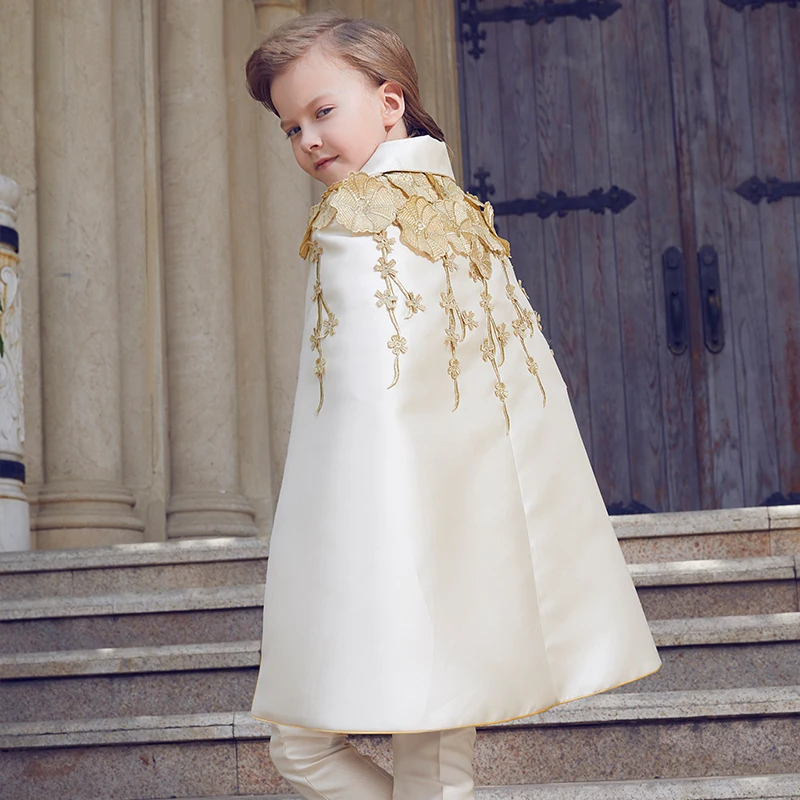 Children Suit For Boys Suits Kids Blazer Cloak Formal Gentleman Dress Boys Suits For Weddings Birthday Teen Clothes Catwalk