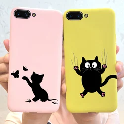 For OPPO A3s Case  Copule Cuty Cat Back Cover Case For Realme C1 OPPO A5 AX5 6.2