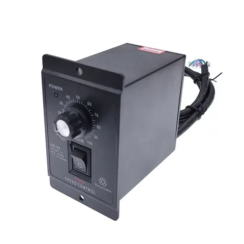 US-52 400W AC 속도 컨트롤러 AC 220V 50/60Hz AC 레귤레이터 모터 제어 포워드 백워드(필터 커패시터 포함)