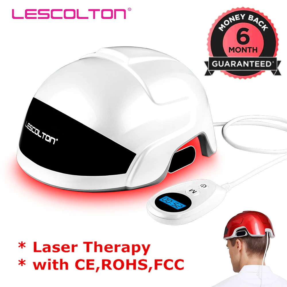 

Laser Helmet for Hair Grow LED Light Hair Growth Cap Anti Hair Loss Solution Men Women LLLT Laser Treatment Hair Restore Hats