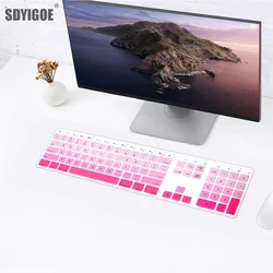 Silicone Keyboard Cover Keypad Skin Protector For Apple imac Magic Keyboard with Numeric Keypad A1843 MQ052LL/A MB110/B A1243