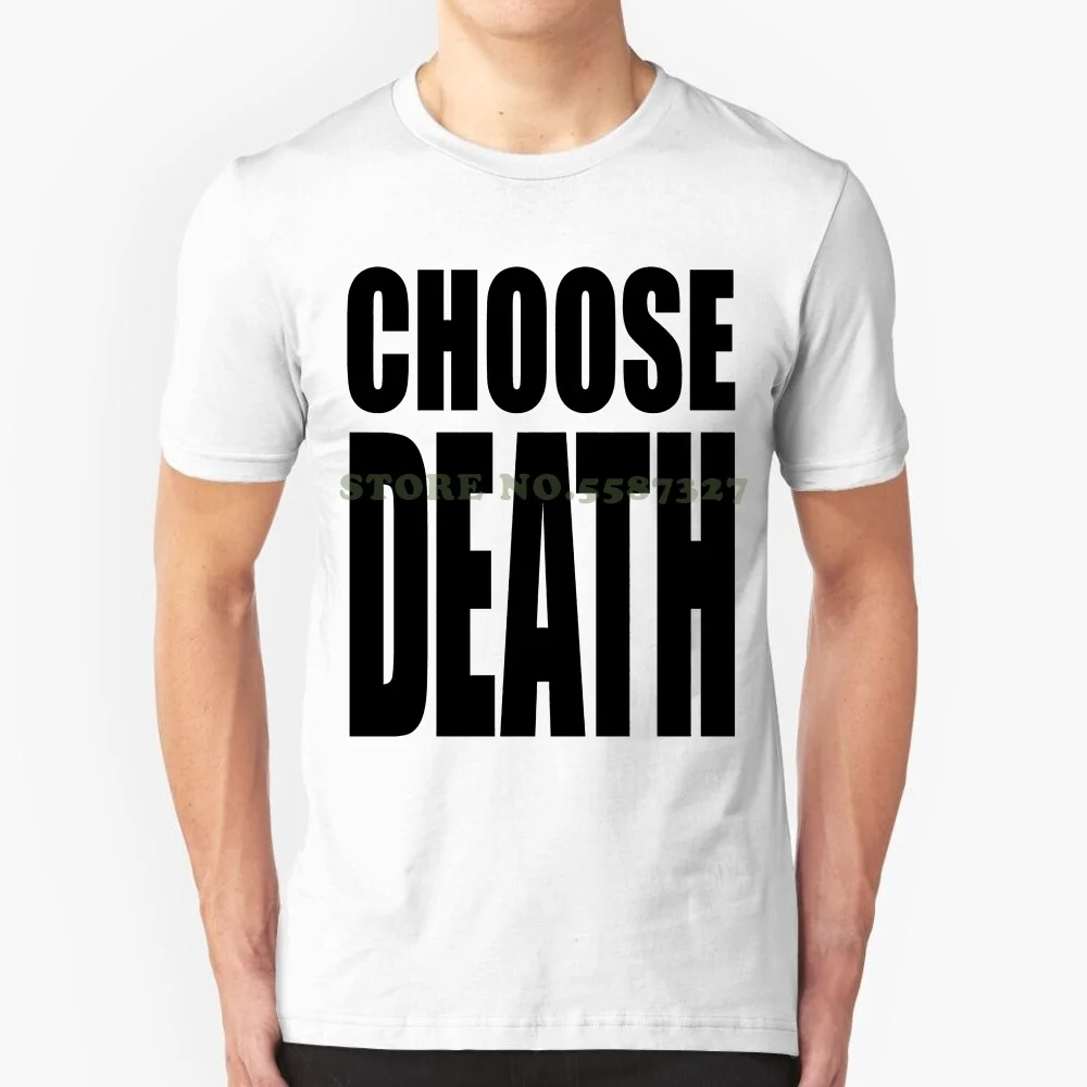 Men T Shirt Great Quality Funny Man Cotton Mens Choose Death T Shirt-8ball Originals Tees