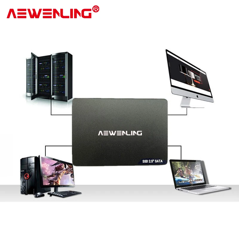 SSD 2.5 SATA 64GB Hard disk, Hard drive disk 128GB 256GB 480GB 1TB 960GB 512GB untuk laptop desktop 240GB 120gb HDD