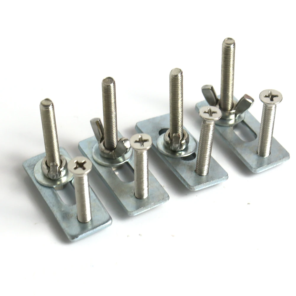 4PCS/lot 3018 CNC Engraver Work Table Metal Clamp For CNC Engraving Machine Fastening Platen Router Fixture Woodworking Tools