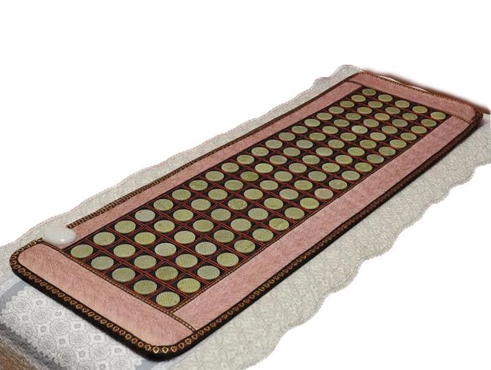 220v High Sale Heated Tourmaline/Germanium Stone Massage Mat Heating Massage Korea Tourmaline Mat