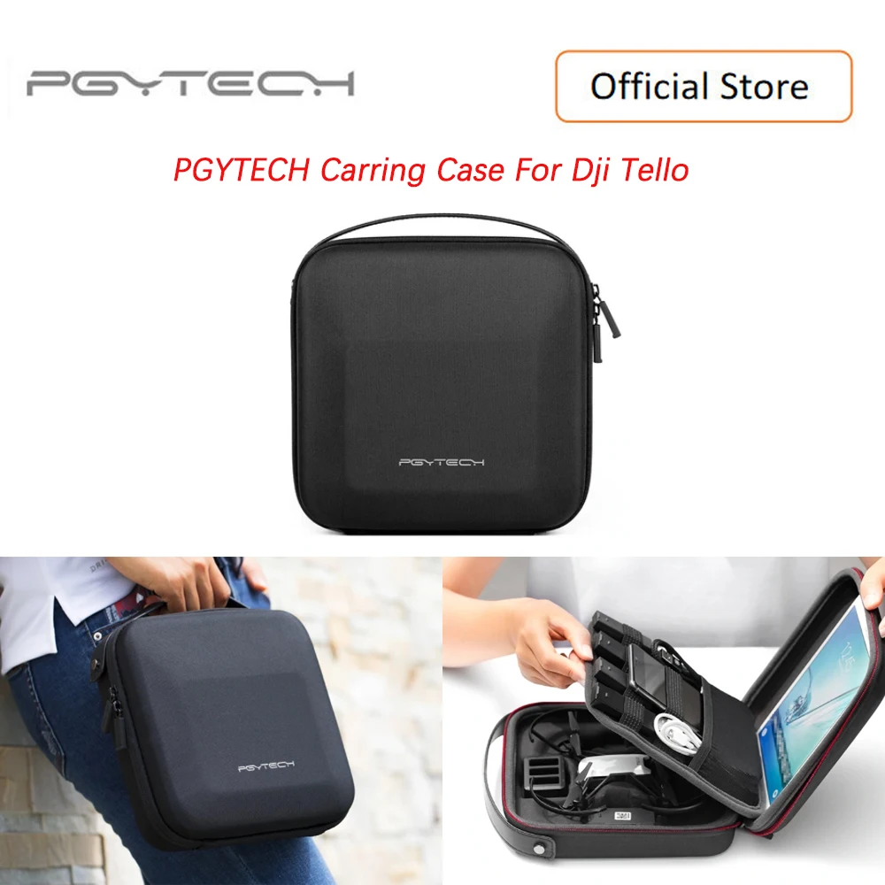 PGYTECH-estuche de transporte para Dron Dji Tello, funda rígida portátil, Accesorios para Dron