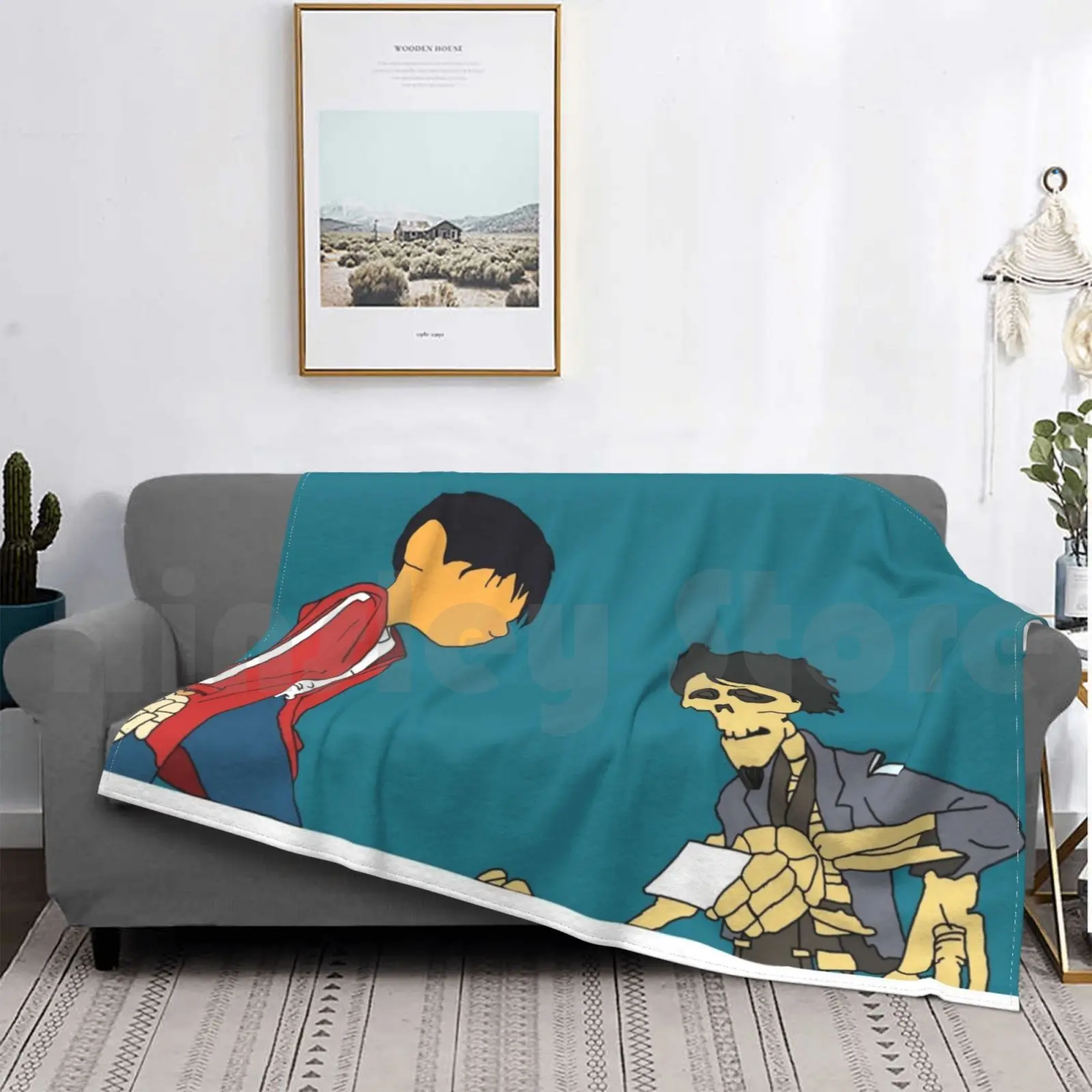 Coco Blanket Fashion Custom Pixar Animation Mexico Music Family Movie view 3