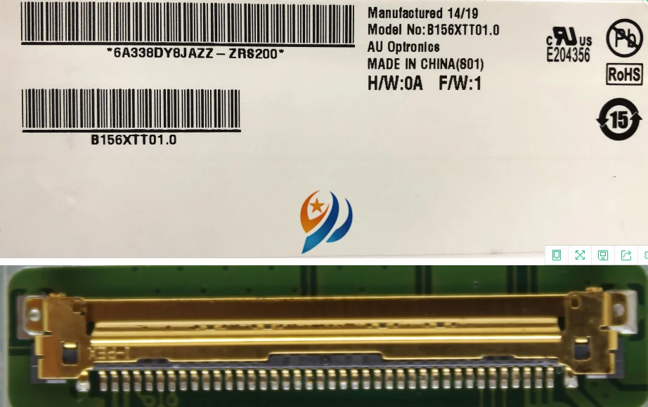 15.6 replacreplacsubstitutamente led touch screenb156xtt01.0 para lenovo ideapad flex 15 20309 1366x768 40 pinos