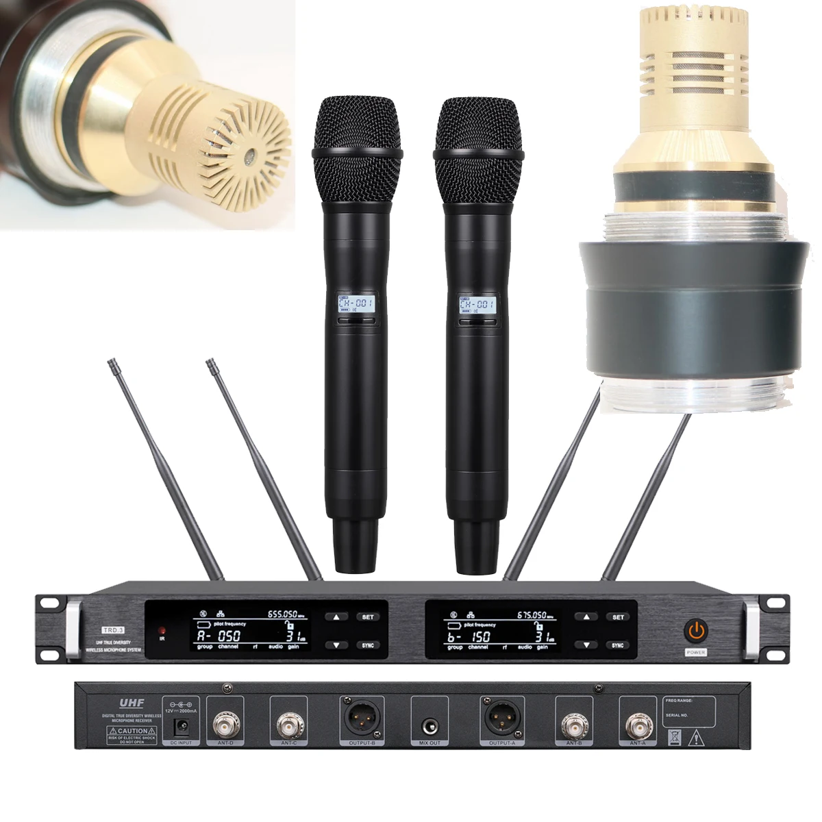 Pro ulxd4 4 antena verdadeira diversidade dupla ksm9 cápsula condensador handheld palco vocal concerto microfones prata ksm8 conjuntos de cantar dinâmicos