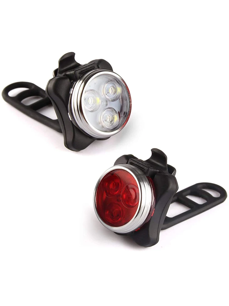 AliExpress Bike MTB Light Bright Taillight Mountain Road Lamp USB Rechargeable Cycling Safety Warning Front