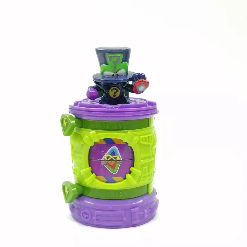 1 set Super zings Enigma with Trash Can Ultra Rare superthings Limited Collection  Action Figures Dolls Toys Kids Xmas Gift