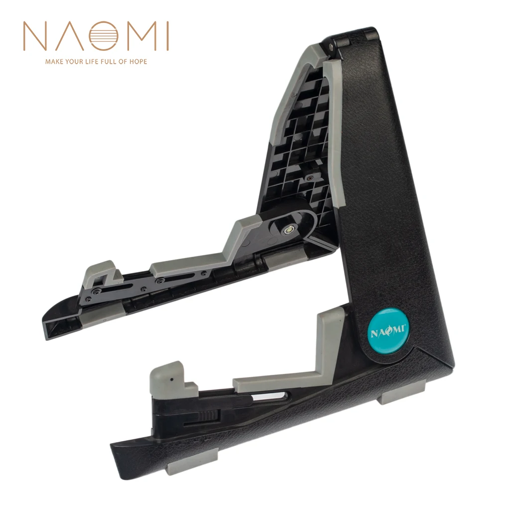 NAOMI Professional Adjustable Folding Ukulele And Violin Instrument Stand Black ABS Space Saving Tripod