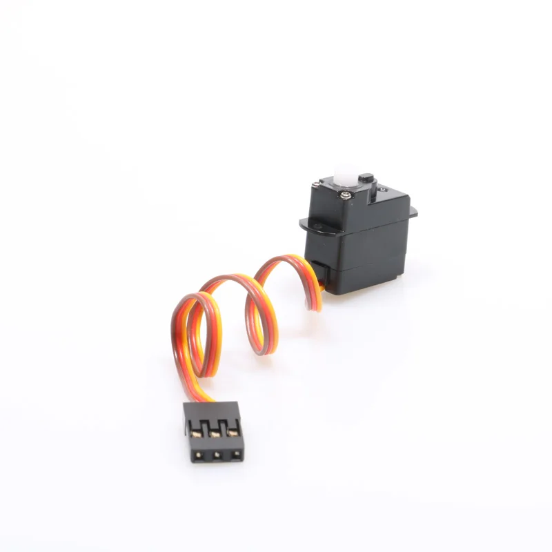 Mini Fixed Wing Digital Steering Gear, Nano Servo, DIY RC Aircraft Drone Peças, 90 graus JST, Dupont, 1.0mm, 1.25mm, 2g, 4pcs