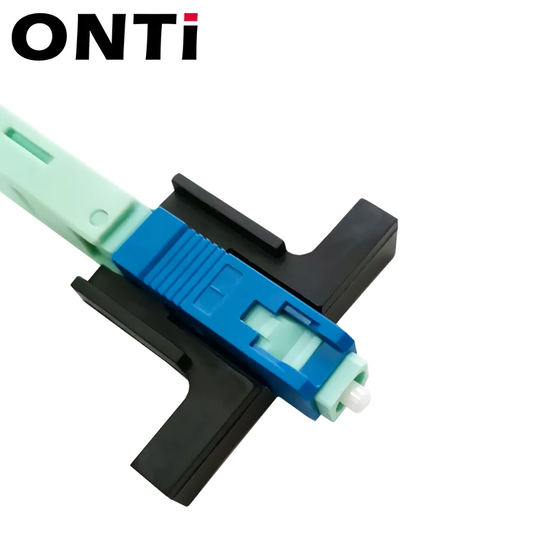 ONTi High Quality 53MM SC APC SM Single-Mode Optical Connector FTTH Tool Cold Connector Tool SC UPC Fiber Optic Fast Connnector