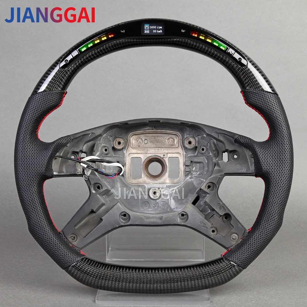 

Fit For Mercedes-Benz Carbon Fiber Steering Wheel C Class 2013／G class 2013-2018／M Class 2012-2015