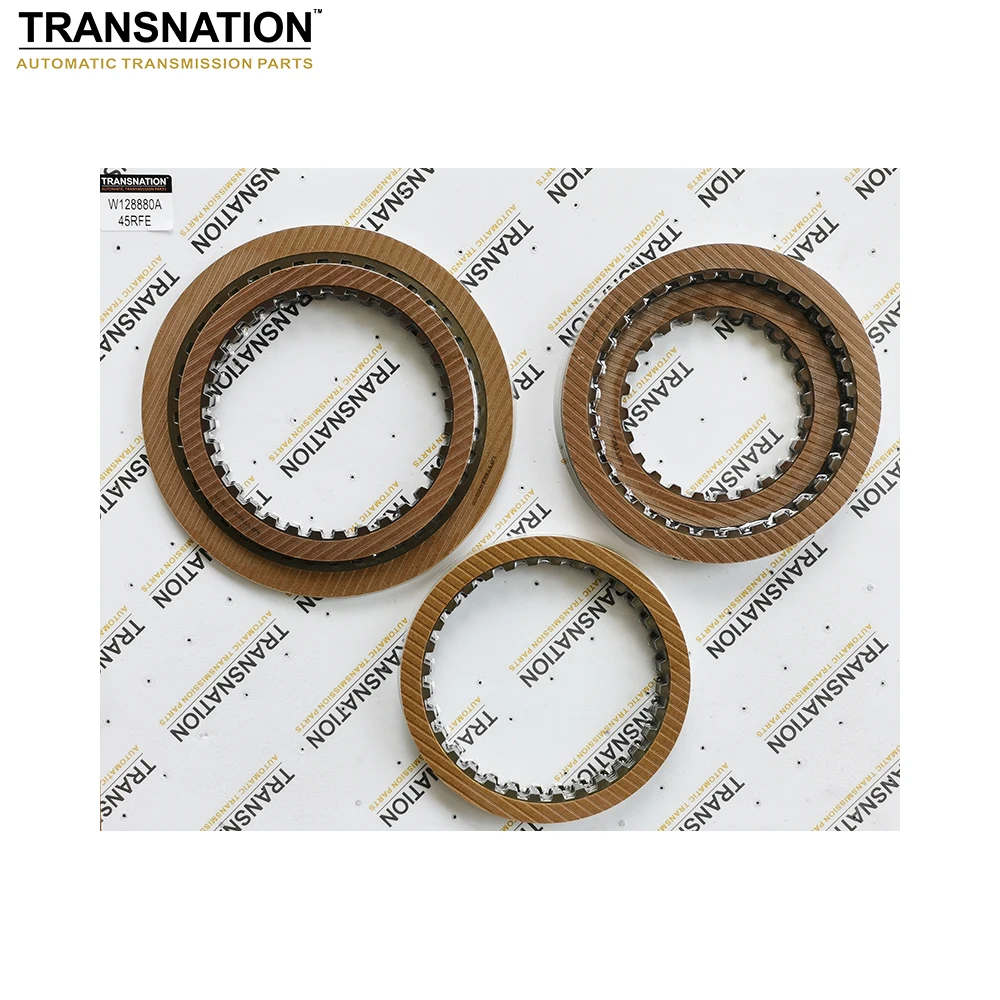 

45RFE Automatic Transmission Frictionl Kit Clutch Plate Fit For Dodge Chrysler Jeep Car Accessories Transnation W128880A