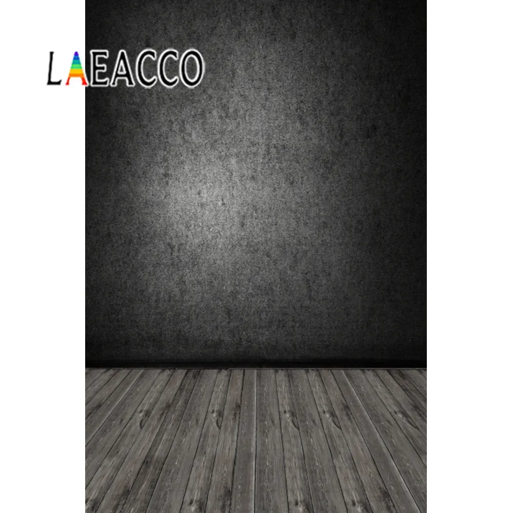 Laeacco Fantasy Gradient Solid Color Texture Baby Wooden Floor Party Portrait Photography Background Photo Backdrop Photocall