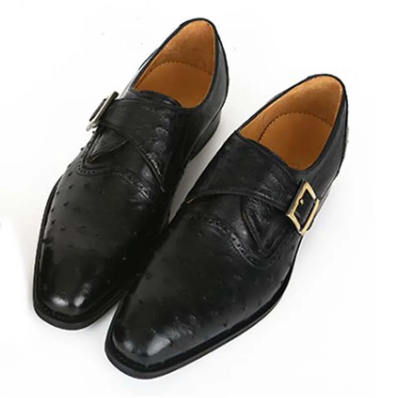 

ourui true leather business formal men shoes domestic Water dye Genuine leather male shoes men shoes