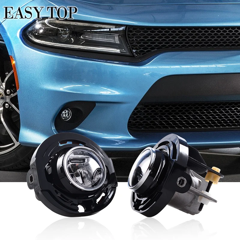 

Front TYC Fog Lamp Right And Left Side Fog Light For Dodge Charger,Jeep Grand Cherokee