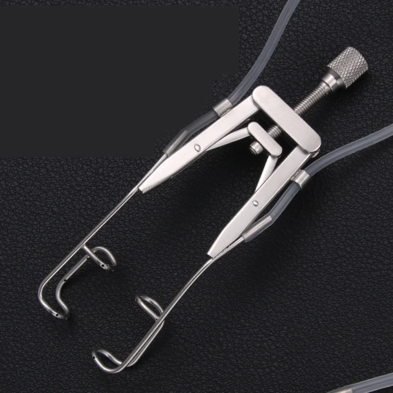 Microscopic instruments ophthalmic flushing type eyelid opener stainless steel titanium alloy eyelid opener with hole can be rin