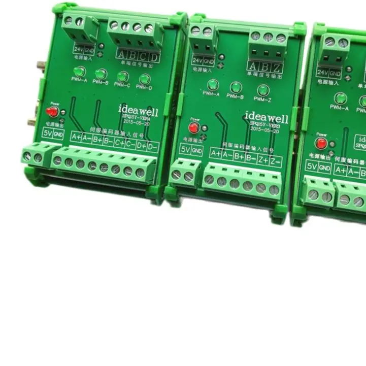 

Differential to collector Encoder differential signal conversion Differential to single ended Compatible with NPN/PNP