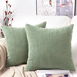 1Pcs Solid Color Corduroy Pillow Case Decorative Sofa Cushion Cover 40x40cm 45x45cm 30x50cm Pillow Cover Home Decor