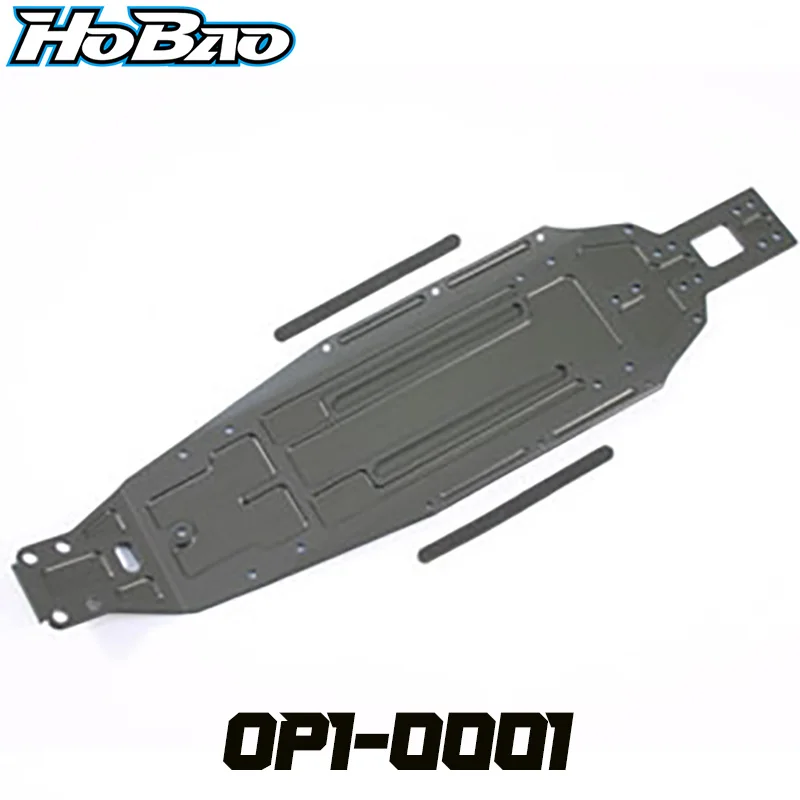 

Original OFNA/HOBAO RACING OP1-0001 ALUM LIGHT WEIGHT CHASSIS For HYPER 1/10 H2E BUGGY