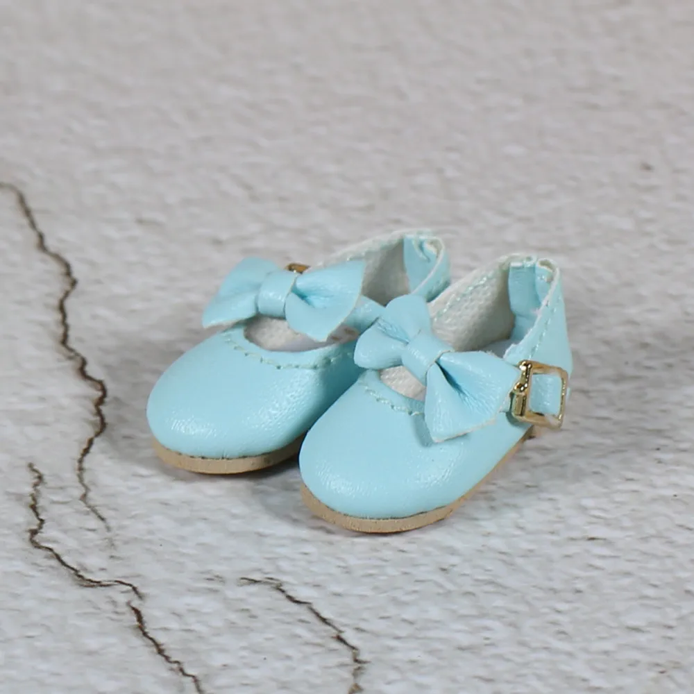 Blyth doll Macaron bow shoes four different colors can be choosing Vintage Neo 1/6 BJD