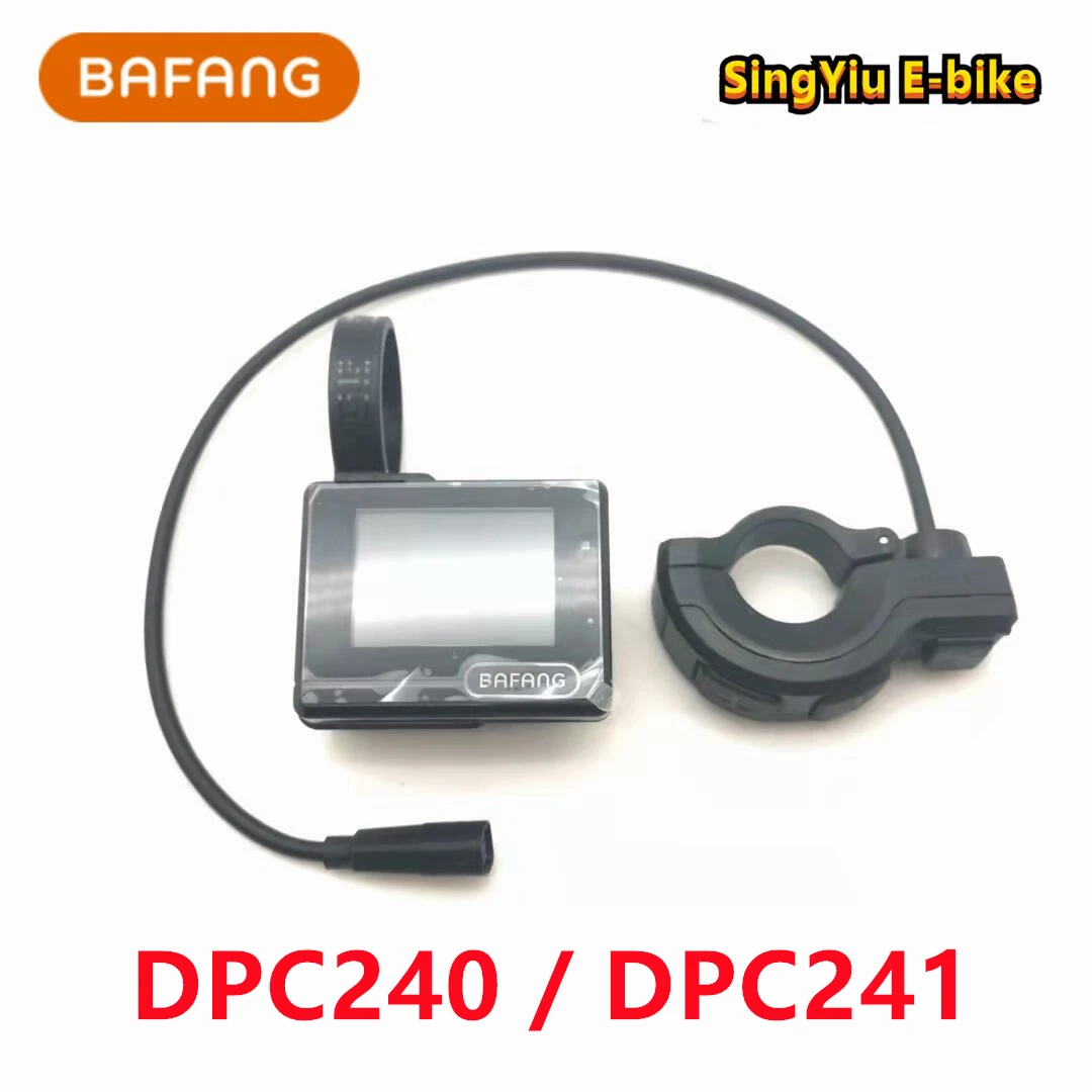 

SingYiu E-BIKE BAFANG Mid Motor Display DPC240/241Display CAN Protocol 8Fun M500 M600 G520 G521 G510 Display