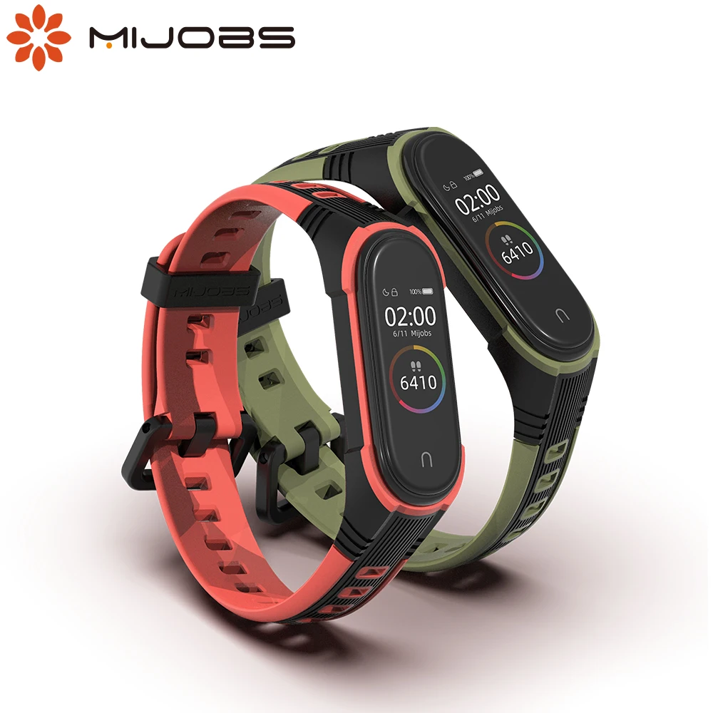 Armband für Xiaomi Mi Band 7 Armband für Mi Band 6 5 4 3 Miband 5 Armbänder Silikon Correas Smart Watch Sportarmband