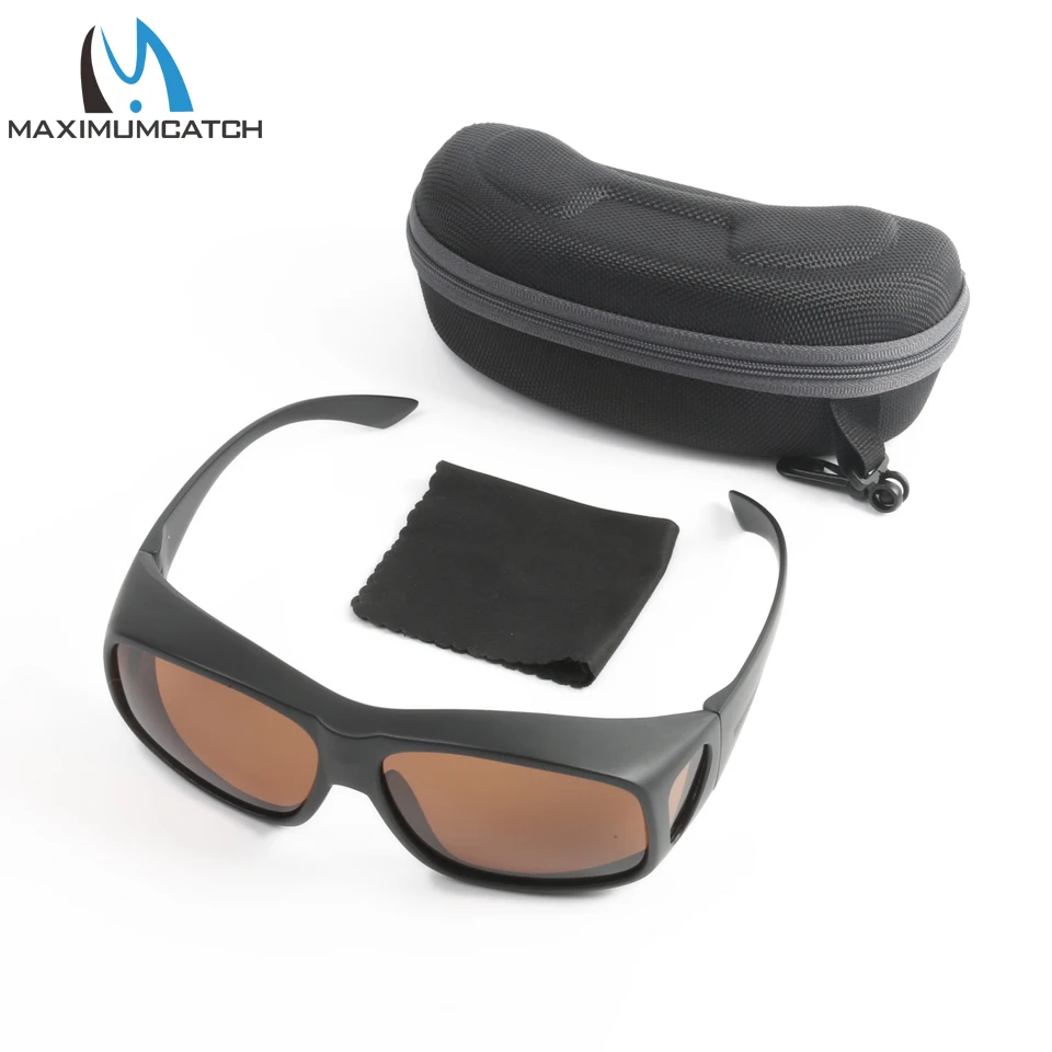 Maximumcatch Fit Over UV400 Polarized Fishing Sunglasses for Outdoor Sports Glasses