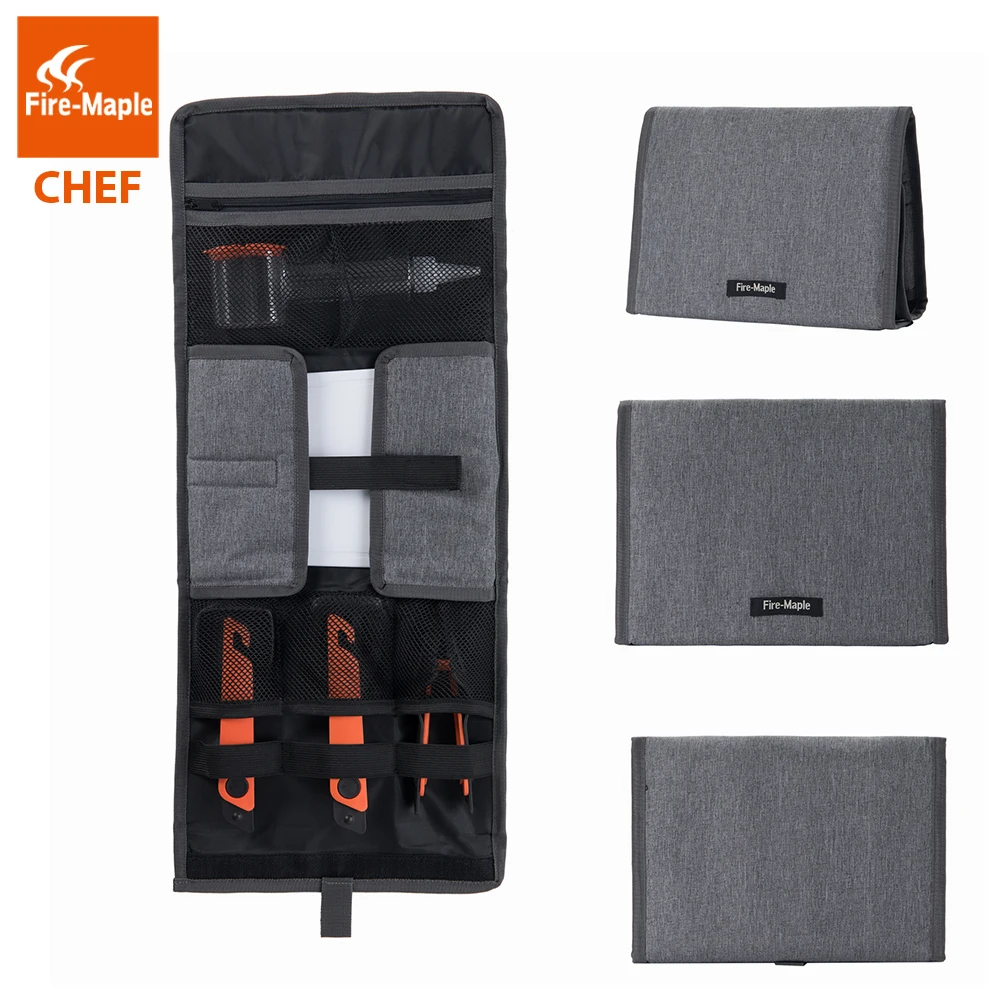 Imagem -02 - Fire Kit de Utensílio de Cozinha de Bordo Conjunto de Utensílio de Cozinha para Acampamento ao ar Livre Carro Churrasco Conjunto de Talheres com Colher Espátula Clipe