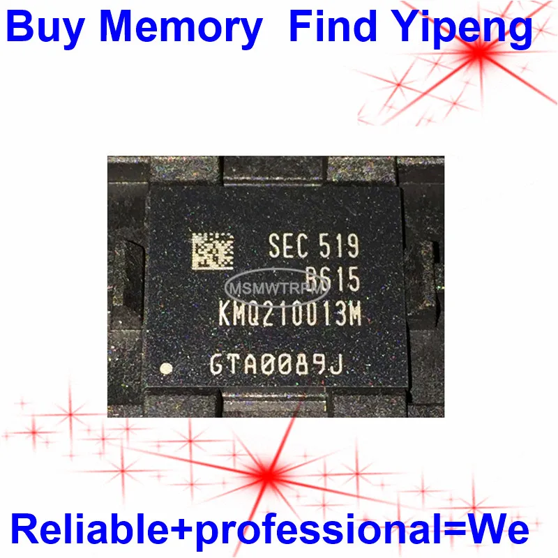 

KMQ210013M-B615 221FBGA EMCP 32+16 32GB RPMB clean empty data Memory Flash KMQ210013M