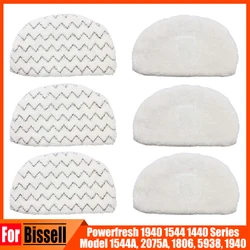 Replacement Washable Steam Mop Pads For Bissell Powerfresh 1940 1544 1440 Steam Mop Model 1544A 2075A 1806 5938 Cleaning Parts