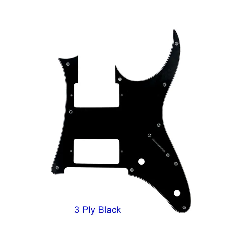 Pleroo Custom Electric Guitar Parts - For MIJ 2016 Year Ibanez RG2550Z Guitar Pickguard HH Humbucker Pickup Scratch Plate