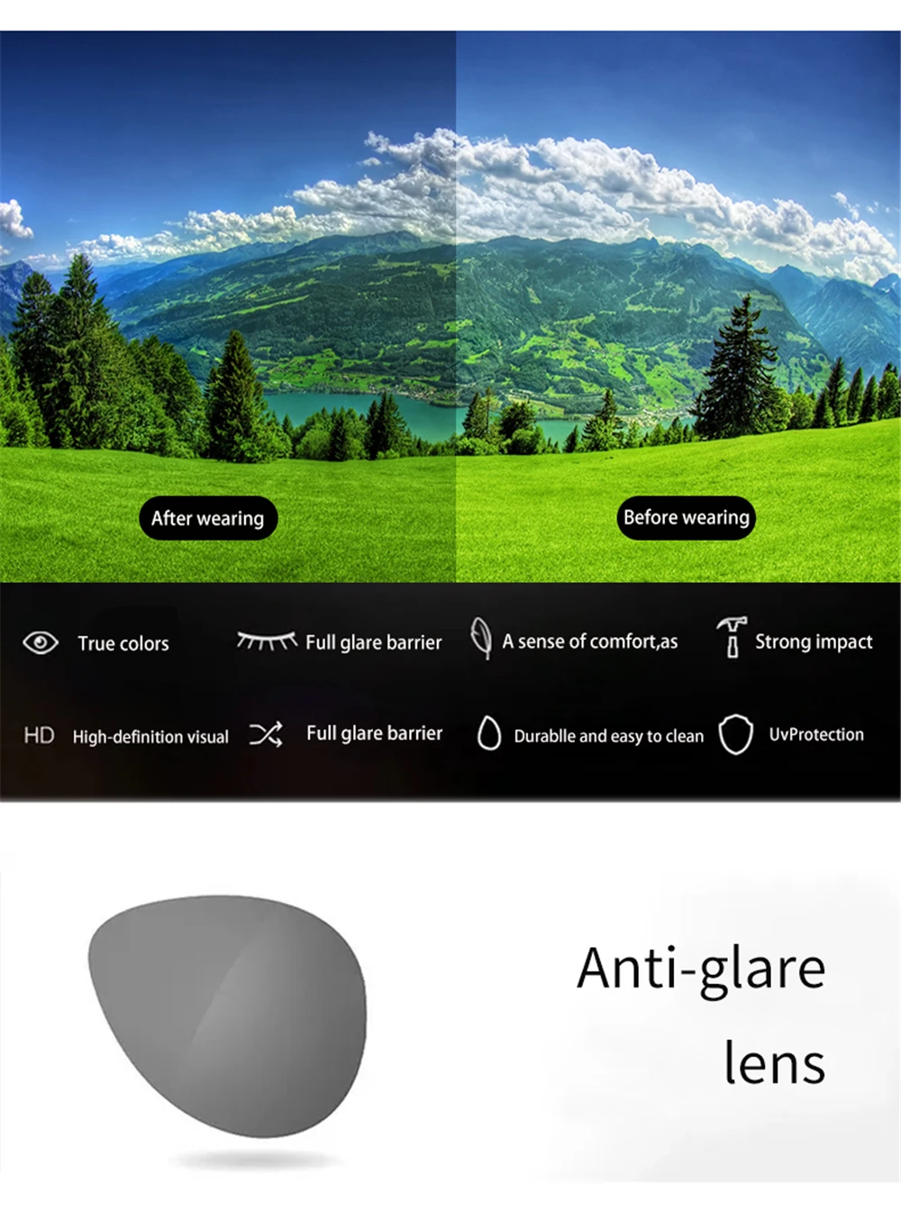 VIVIBEE 2026 Cool Flip Up Clip On Sunglasses Polarized TR90 Photochromic Driving Square Oversized UV400 Fishing Sun Glasses