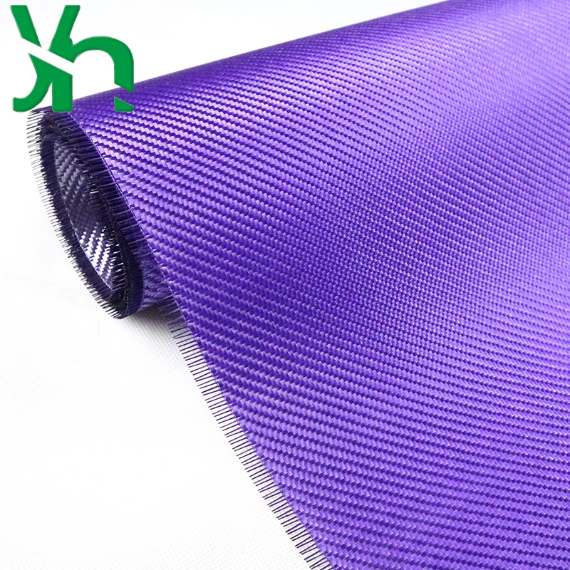 

Imported 3K 280g twill purple fiberglass cloth is relatively stiff and is used for steering wheels and industrial products.