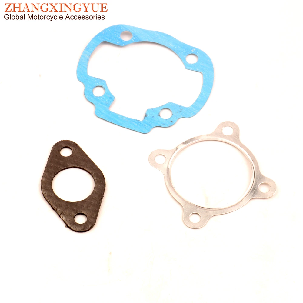 Scooter 70cc Cylinder Gasket Set Top End for Aprilia Amico GL 50 Sport SR50 Adly Rapido50 Italjet Pista 2 Scoop 50cc AC 2T